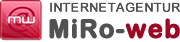 Internetagentur MiRo-web--Logo-Design